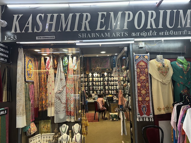 Kashmir Emporium (govt regd ) - Kashmir Emporium (govt regd ) F 110 and F 53 first floor second phase , Spencer Plaza, 769, 2nd Phase, Anna Salai, Chennai, Tamil Nadu 600002, India