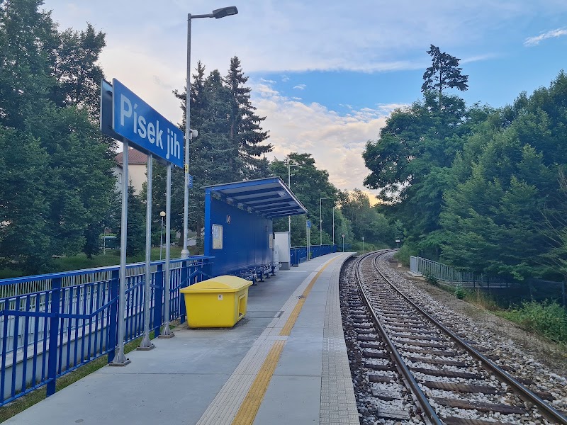 Vlaková zastávka Písek Jih - Vlaková zastávka Písek Jih, 397 01 Pisek-Písek 1, Czechia
