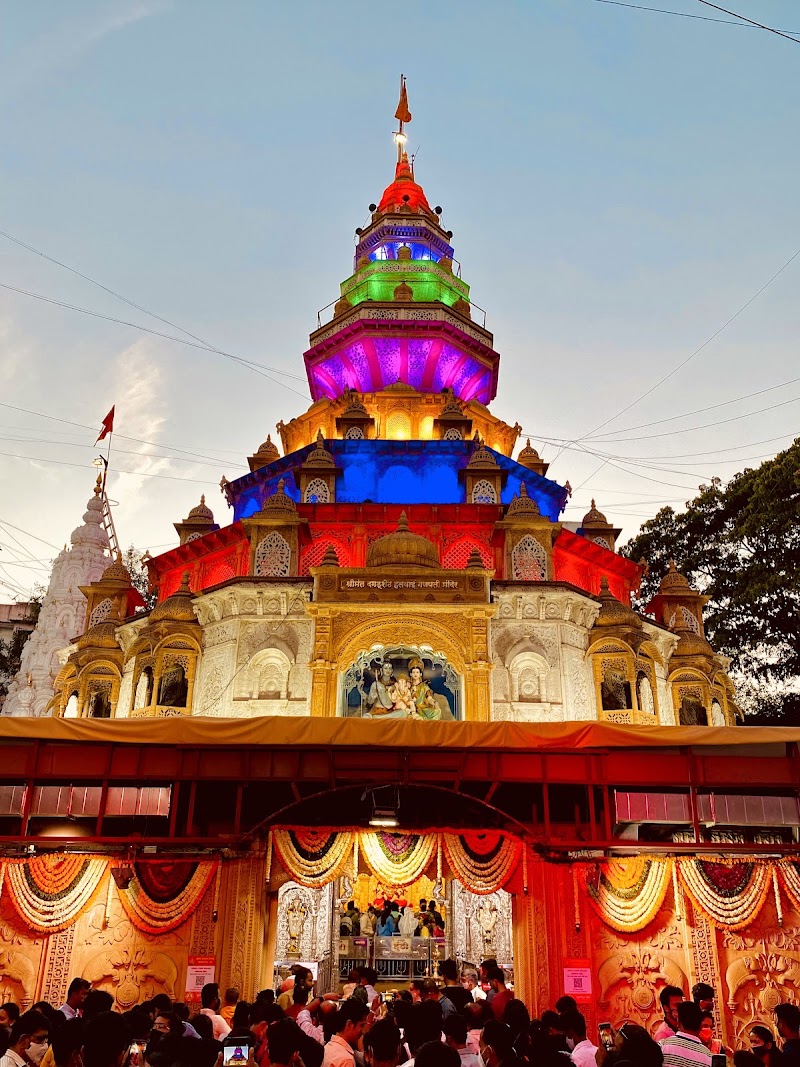 Shrimant Dagdusheth Halwai Ganpati Mandir - Shrimant Dagdusheth Halwai Ganpati Mandir Ganpati Bhavan, 250, Chhatrapati Shivaji Maharaj Rd, Mehunpura, Sadashiv Peth, Pune, Maharashtra 411002, India