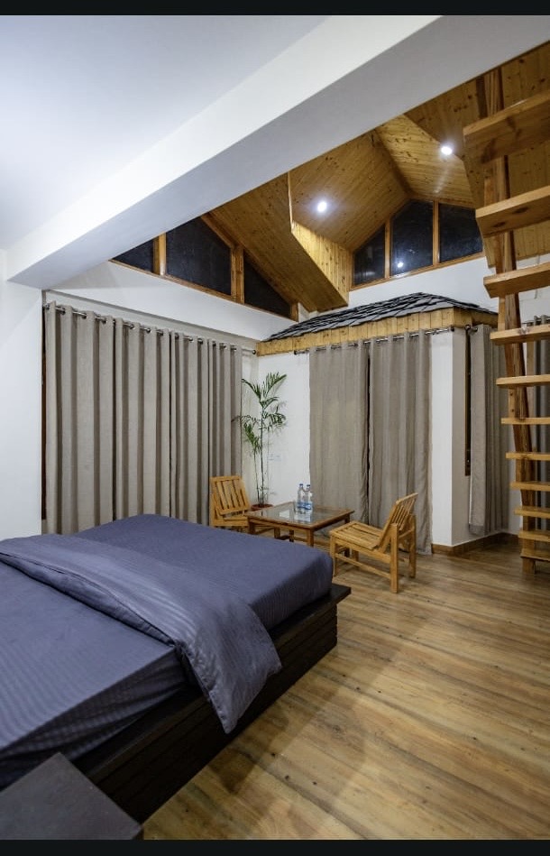 Manali Parvat View Homestay - Manali Parvat View Homestay Gojra, Manali, Himachal Pradesh 175143, India
