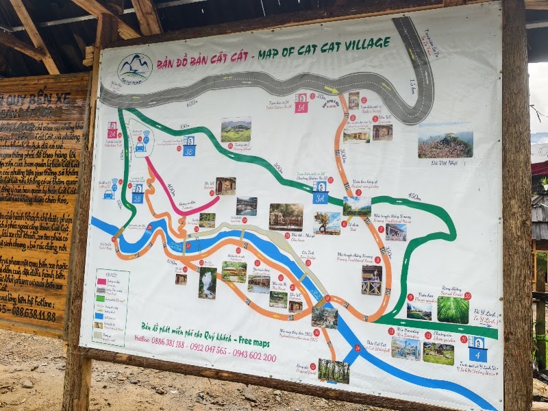 Cat Cat Tourism Village - Cat Cat Tourism Village, Thôn, Cát Cát, Tả Van, Lào Cai, Vietnam
