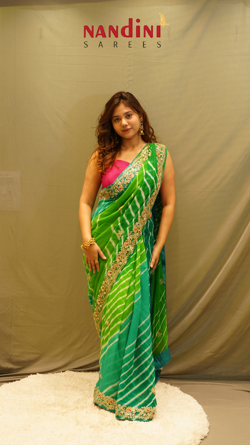 Nandini Sarees - Nandini Sarees Lal Ji Sand Ka Rasta, Chaura Rasta, Tripolia Bazar, Pink City, Jaipur, Jaipur Nagar Nigam Area, Rajasthan 302003, India