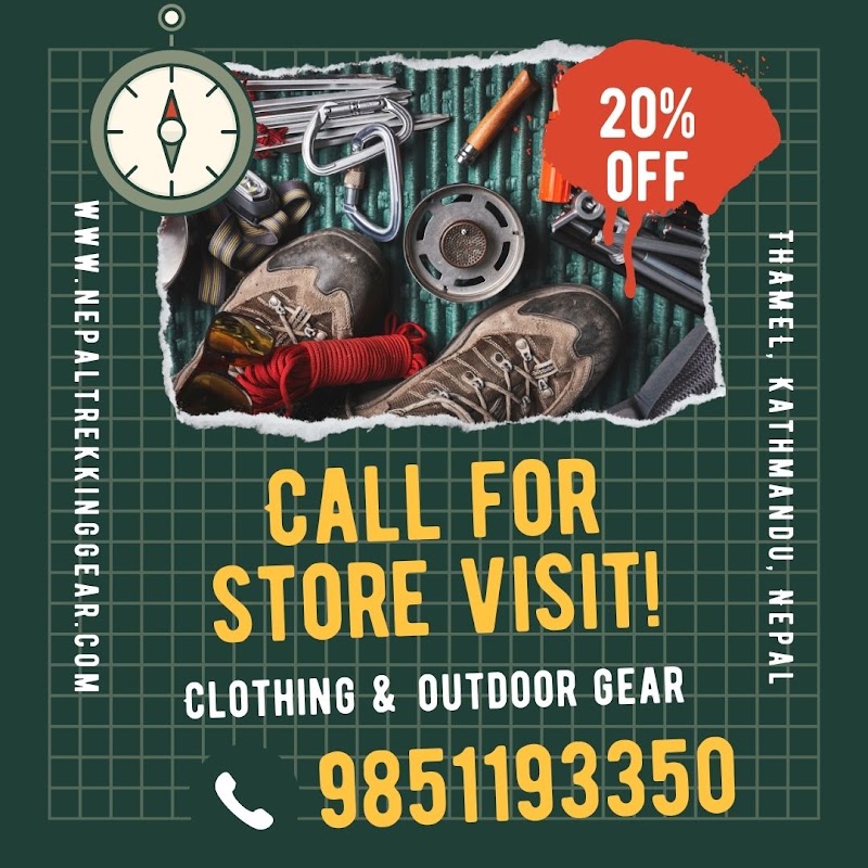 Nepal Trekking Gear - Nepal Trekking Gear Tridevi Marg, Kathmandu 44600, Nepal