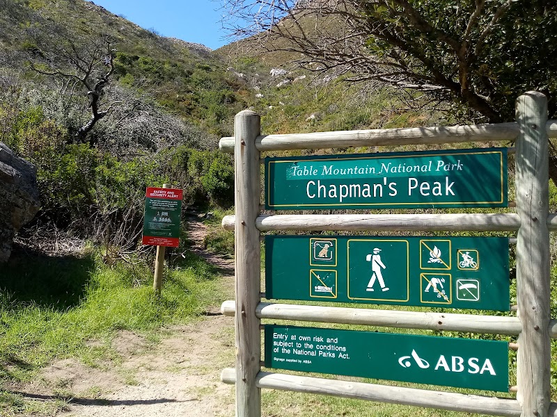 Chapman's Peak Hiking Trail - Start Point - Chapman's Peak Hiking Trail - Start Point, Hout Bay, Cape Town, South Africa