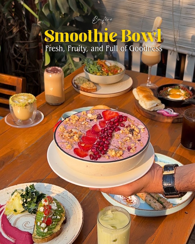 Bonfire- All Day Dining - Bonfire- All Day Dining Shop no 4 &5, Poseidon Cooperative, off Yari Road, Inlaks Nagar, Versova, Andheri West, Mumbai, Maharashtra 400061, India