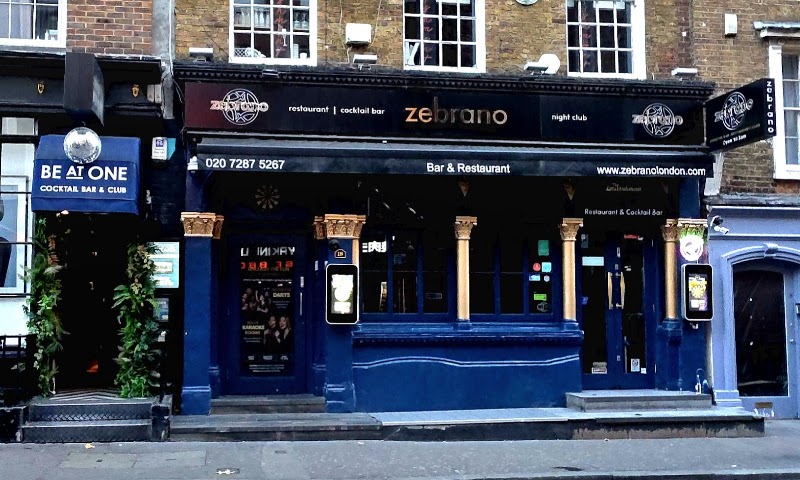 Soho Zebrano - Soho Zebrano 18 Greek St, London W1D 4DS, UK