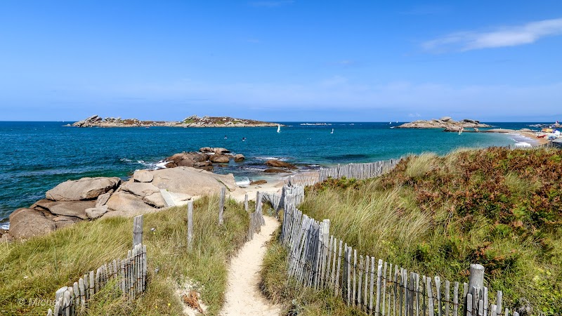 Plage Grève Rose - Plage Grève Rose, 22730 Trégastel, France