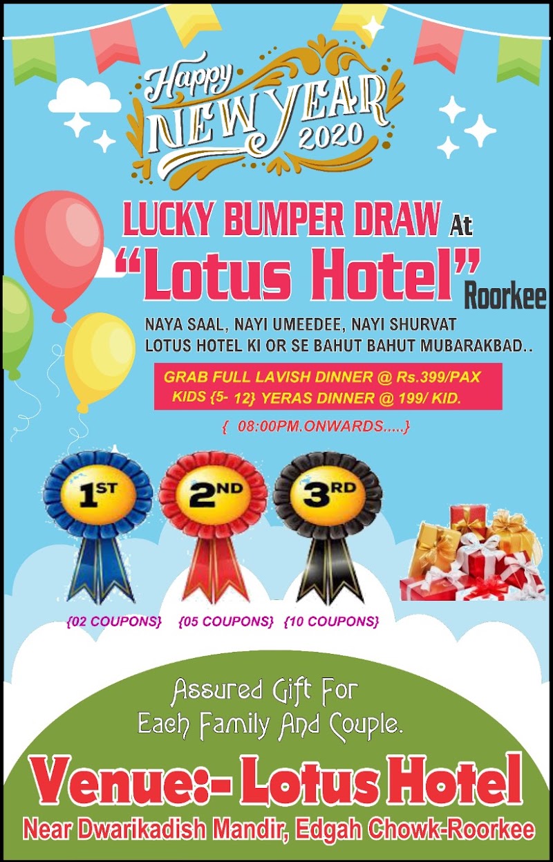 LOTUS HOTEL - LOTUS HOTEL, VVJG+5MW Dwarikadish mandir, near, Eidgah Rd, Kashipuri, Roorkee, Uttarakhand 247667, India