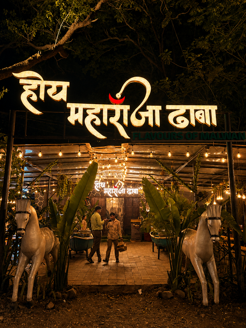 Hoy Maharaja Dhaba - Hoy Maharaja Dhaba Aarey Milk Colony, Goregaon East, Mumbai, Maharashtra 400065, India