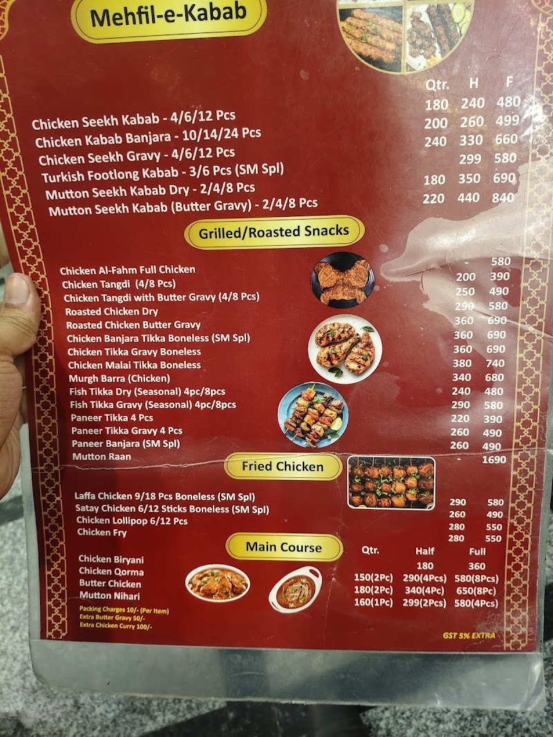 Shahi Mehfil Restaurant - Shahi Mehfil Restaurant 1115, Matia Mahal Rd, Bazar Matia Mahal, Jama Masjid, Chandni Chowk, New Delhi, Delhi, 110006, India