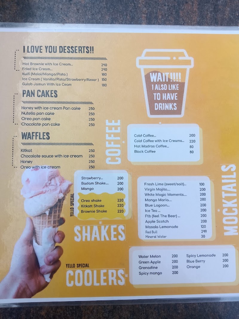 Yellow Cafe Restaurant And Juice Centre