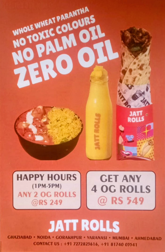 Jatt Rolls - Jatt Rolls, 1ST FLOOR, SHRI GOPAL JI, CHAURASIYA COMPLEX, Ravidas Gate, Lanka, Varanasi, Uttar Pradesh 221005, India