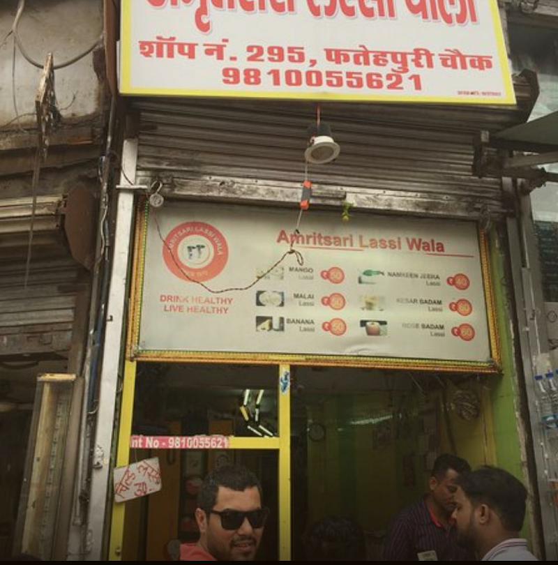Amritsari Lassi Wala - Amritsari Lassi Wala 295, Chowk, Old Delhi, Fatehpuri, Chandani Chowk, New Delhi, Delhi, 110006, India