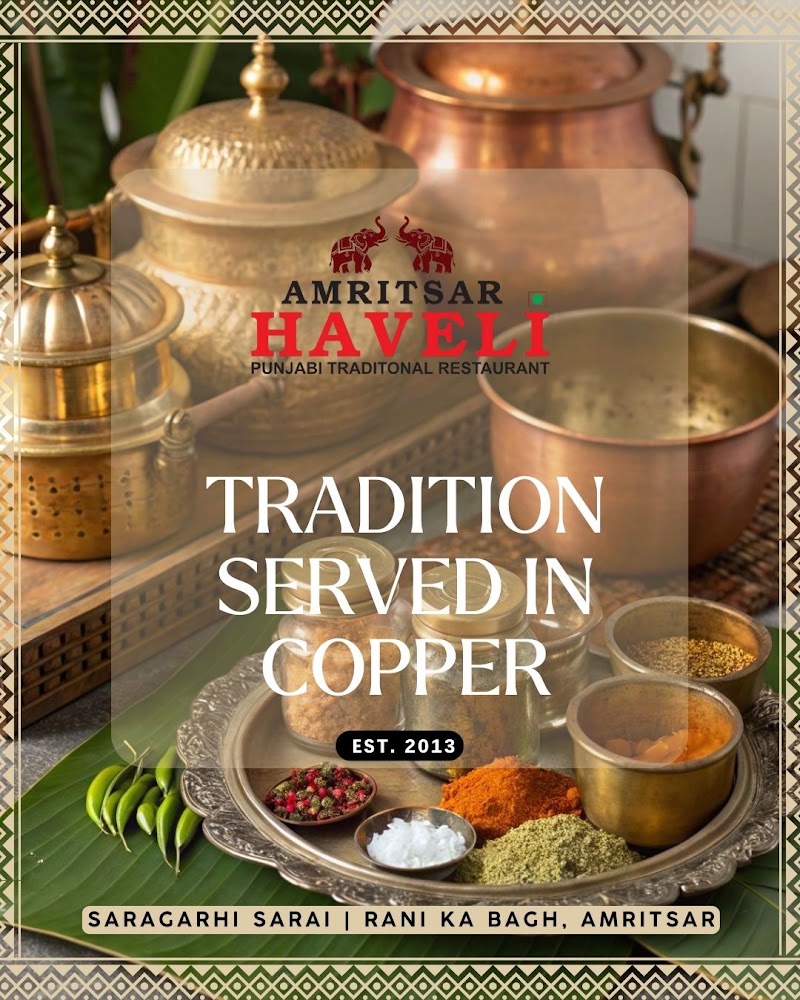 Amritsar Haveli - Amritsar Haveli, Shivaji Park Rd, near mata lal devi mandir, opp. verka booth, Mohindra Colony, Amritsar, Punjab 143001, India