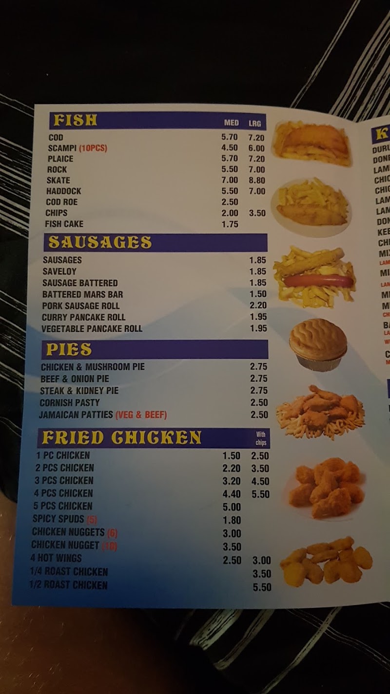 Barry's Fish Bar, Tower Hamlets - Barry's Fish Bar, Tower Hamlets, 222 Devons Rd, London E3 3PN, UK