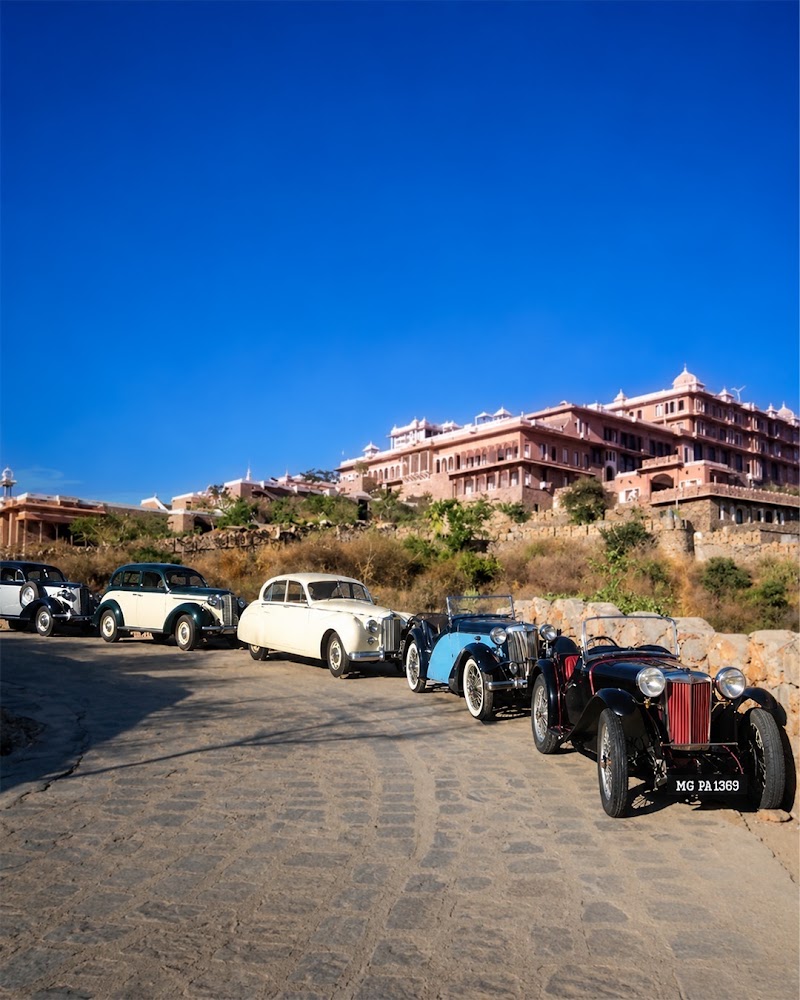 Vintage Car Collection at Fateh Vilas by Fateh Collection