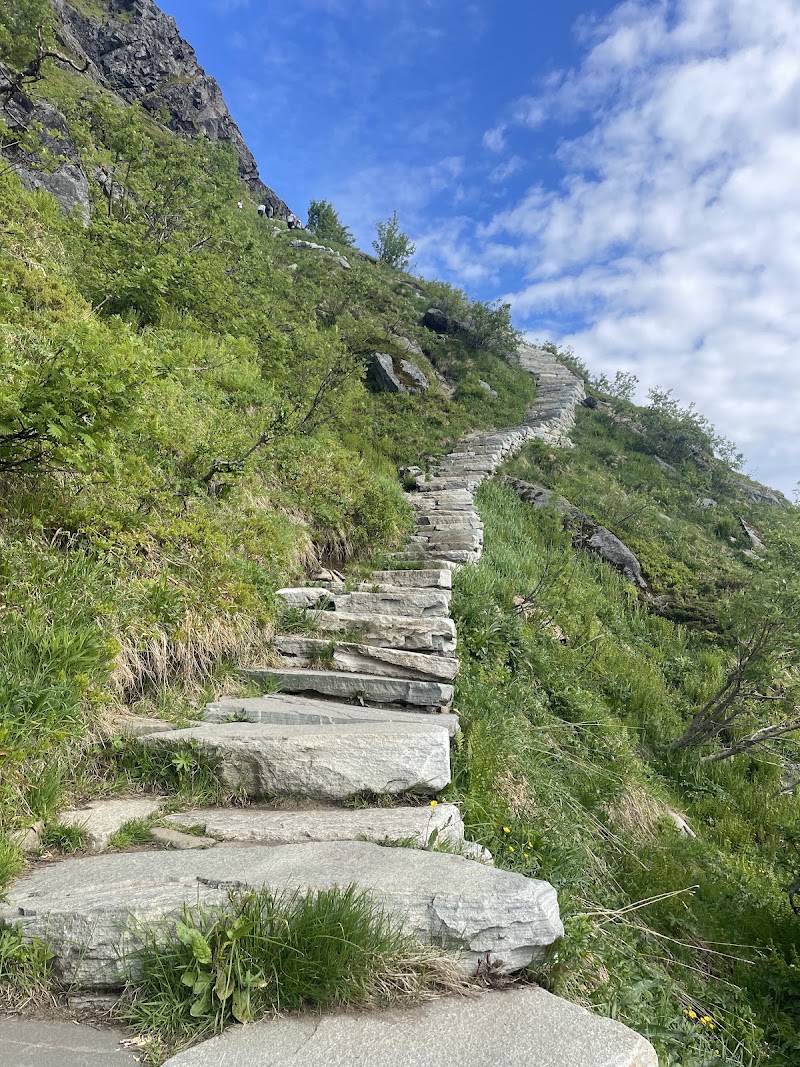 Reinebringen - Reinebringen Reinebringen, Moskenes, Norway