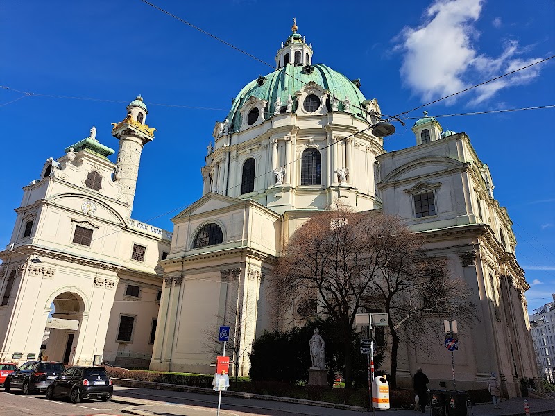 St. Charles's Church - St. Charles's Church Karlskirche, Karlsplatz 10, 1040 Wien, Austria