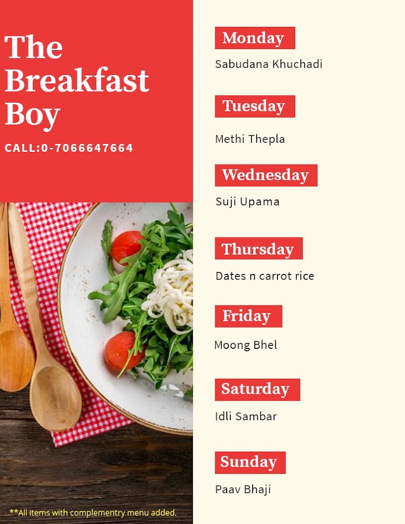 The Breakfast Boy - The Breakfast Boy Sentosa Elysium, Choudhary Park, Shankar Kalat Nagar, Wakad, Pune, Pimpri-Chinchwad, Maharashtra 411057, India