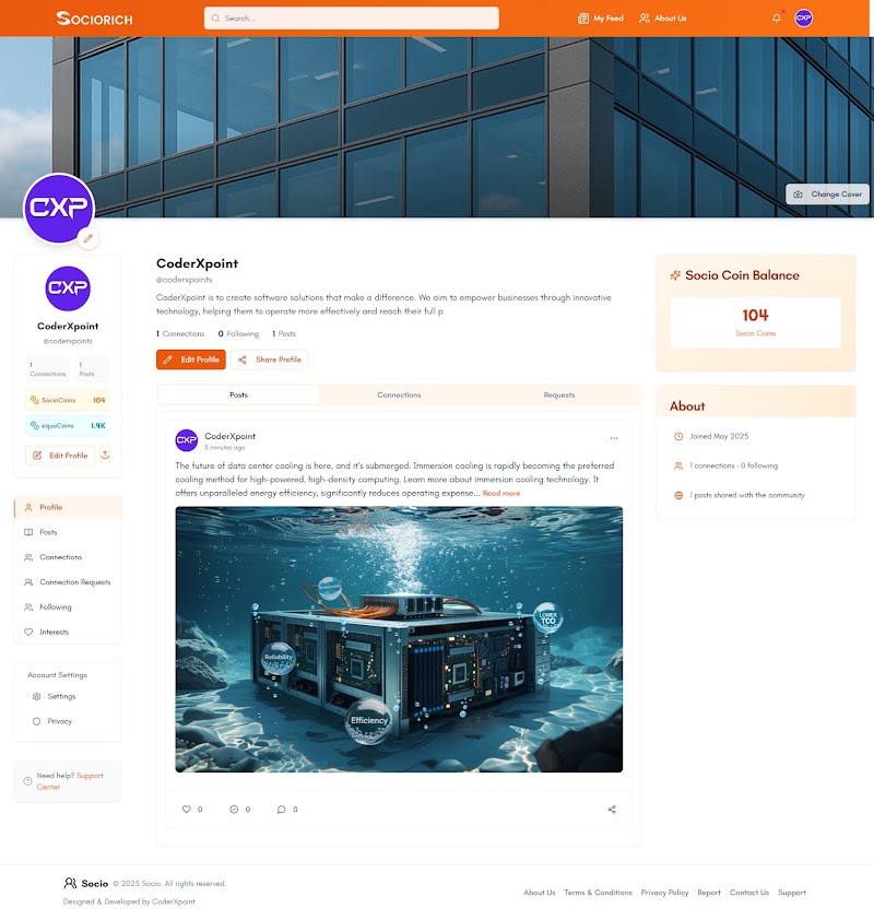 CoderXpoint ( CXP ) - CoderXpoint ( CXP ) 726, Tower B, Bhutani Cyber Park, C Block, Phase 2, Industrial Area, Sector 62, Noida, Uttar Pradesh 201309, India