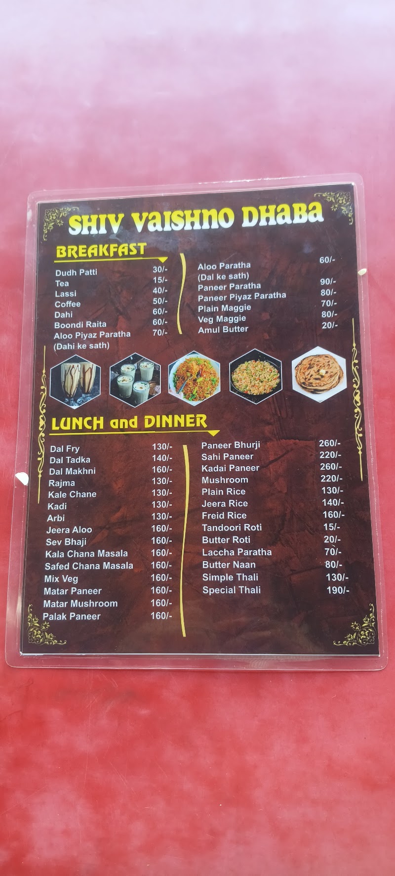 Shiv Vaishno Dhaba - Shiv Vaishno Dhaba, Kalka - Shimla Rd, near Toll, Sanwara, Solan, Himachal Pradesh 173209, India