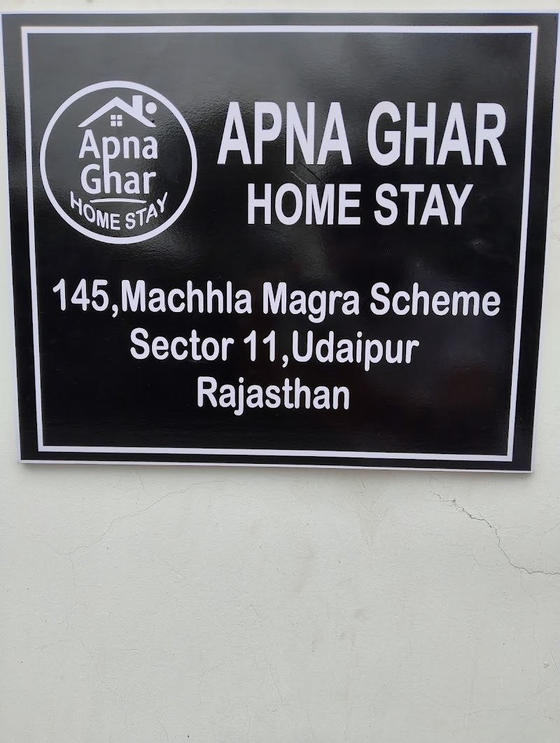 Apna Ghar Home Stay - Apna Ghar Home Stay, 145, Machhla Magra Scheme, Housing Board Colony, behind Paras Prime Mall, Sector 11, Railway Colony, Udaipur, Rajasthan 313001, India